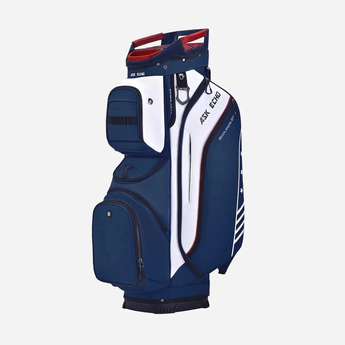 Soundless 2.0 Golf Cart Bag, Full-Length Dividers, Reduced Club Chatter