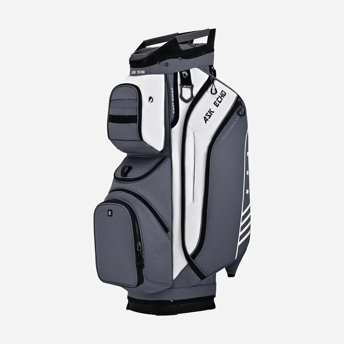 Soundless 2.0 Golf Cart Bag, Full-Length Dividers, Reduced Club Chatter
