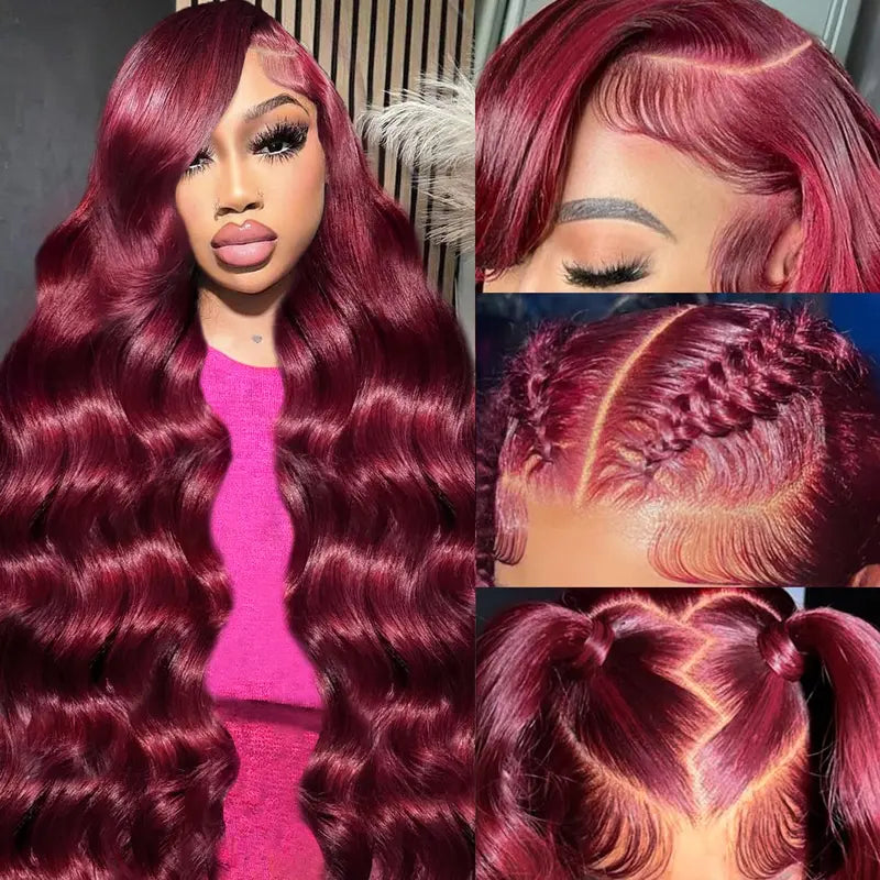 GK 13x6 613 Blonde Human Hair Lace Front Wig 180 Density Glueless