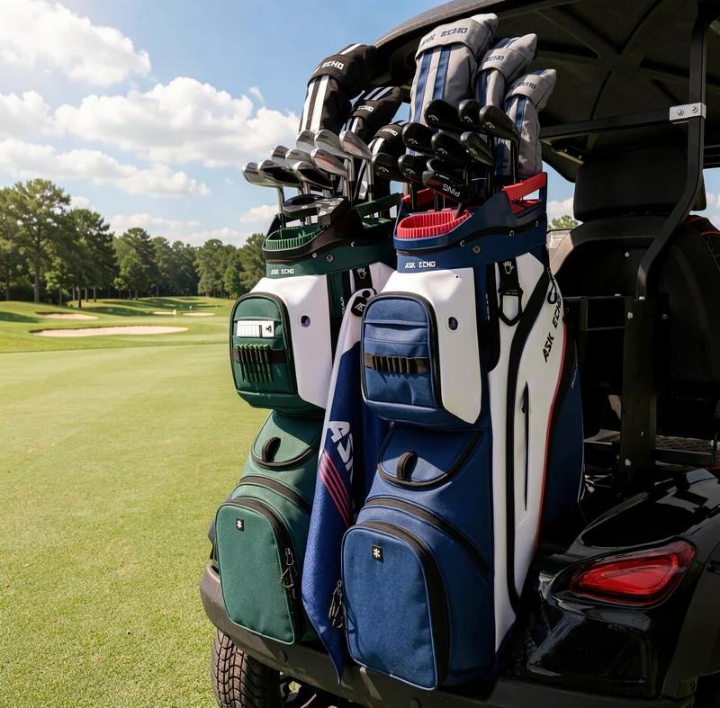 Soundless 2.0 Golf Cart Bag, Full-Length Dividers, Reduced Club Chatter