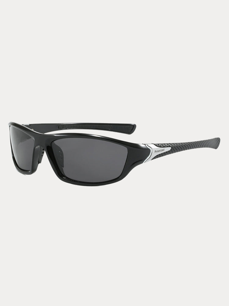 Rectangle Shade Outdoor Cycling Polarized Sunglasses